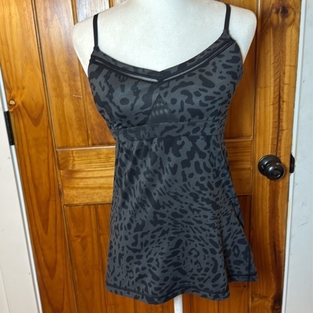 Lululemon Just Breath Animal Print Tank Top